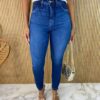 Calça Jeans Feminina Super Skinny Modeladora 015468 - Fernanda Ramos Store