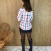 fernandaramosstore com br camisa feminina manga longa maia xadrez vermelho e azul 3