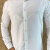 Camisa Manga Longa Masculina Slim Ogochi Off White 0025 - Fernanda Ramos Store