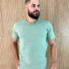 Camiseta Masculina Ogochi Básica Slim Verde 0210 - Fernanda Ramos Store