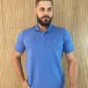 Camiseta Polo Essencial Slim Ogochi Azul 4030 - Fernanda Ramos Store