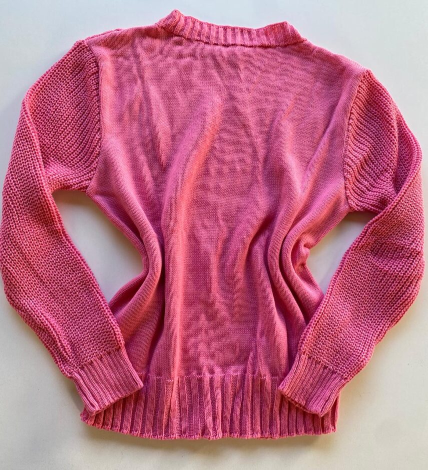 fernandaramosstore com br Blusa Manga Longa Feminina Tricot Luana Rosa 2