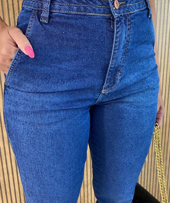 Calça Jeans Feminina Jogger com Elástico - Fernanda Ramos Store