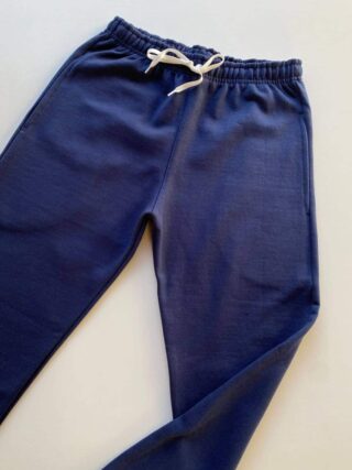 Calça Masculina de Moletom Azul Marinho com Cordão - Fernanda Ramos Store