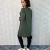 fernandaramosstore com br Conjunto Feminino Cardigan Alongado e Regata Verde 4