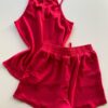 Conjunto Feminino Duna Short e Regata Alça Regulável Pink - Fernanda Ramos Store