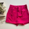 Short Saia Feminino Alfaiataria Luna Pink - Fernanda Ramos Store