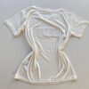 T-shirt Manga Curta Feminina Paris Off White - Fernanda Ramos Store