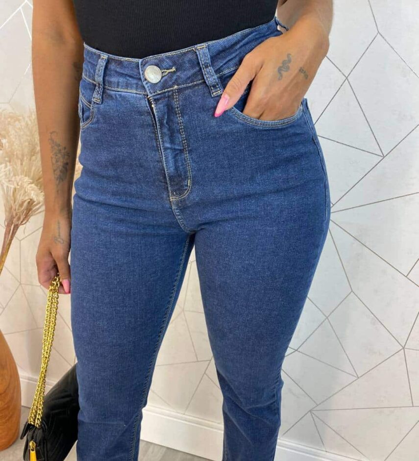 Calça Jeans Feminina Flare Boot Cut 26904 - Fernanda Ramos Store