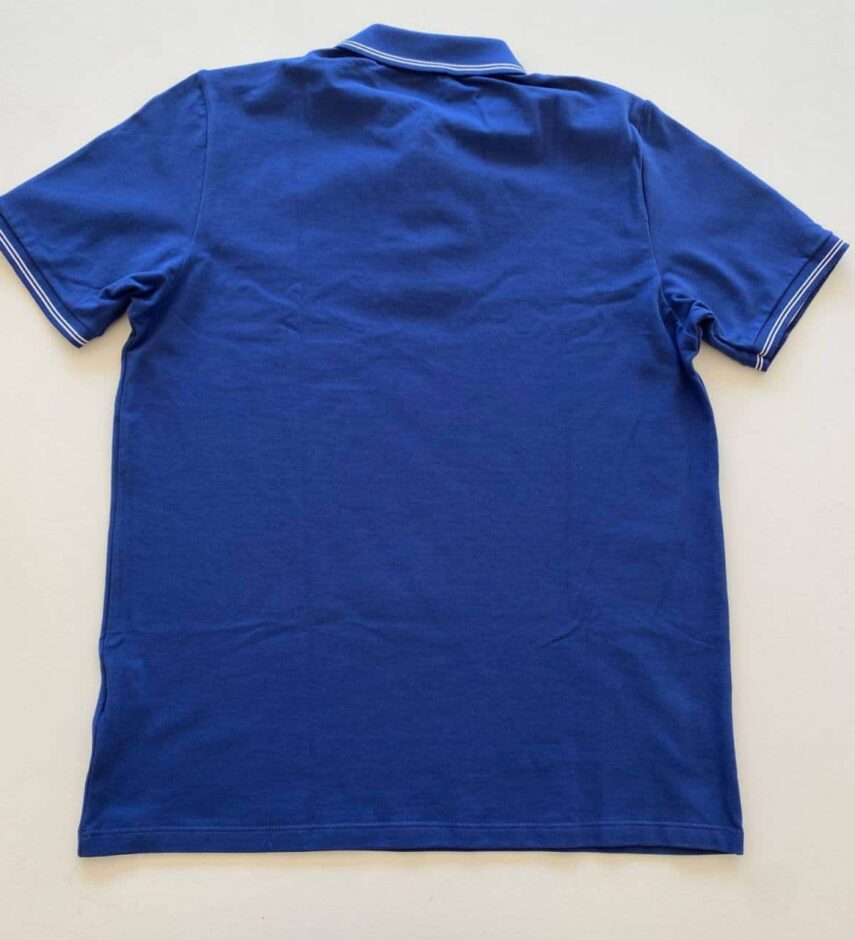 Camiseta Polo Essencial Slim Ogochi Azul 3939 - Fernanda Ramos Store