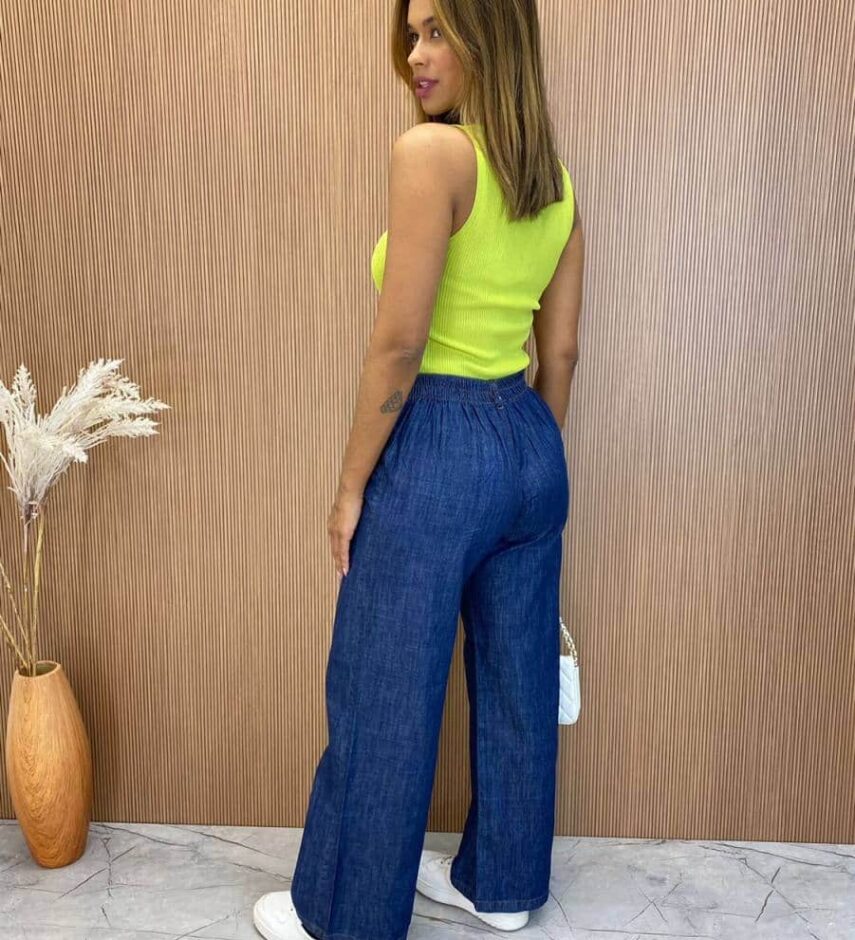Regata Feminina Modal Julia com Aplicações Verde - Fernanda Ramos Store