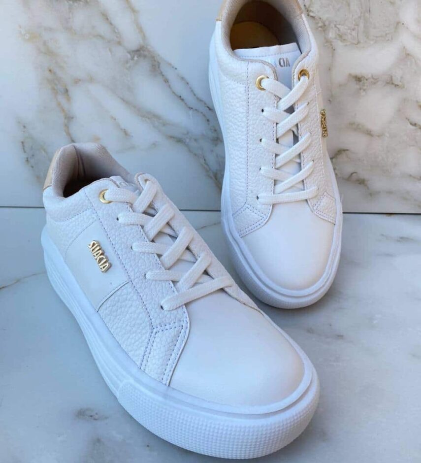 Tênis Feminino Valentina Branco - Fernanda Ramos Store
