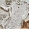 Blusa Feminina Giovanna Manga Princesa Off White - Fernanda Ramos Store