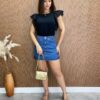 fernandaramosstore com br Blusa Feminina Juliana Detalhe em Laise Preta 1