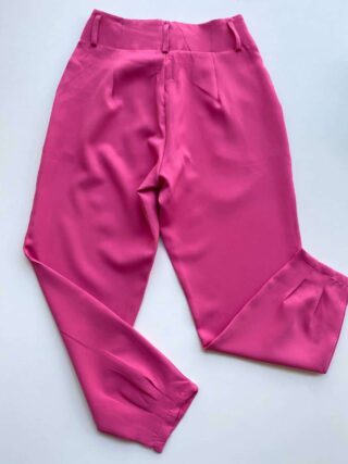 Calça Feminina Alice 2 Botões Rosa - Fernanda Ramos Store