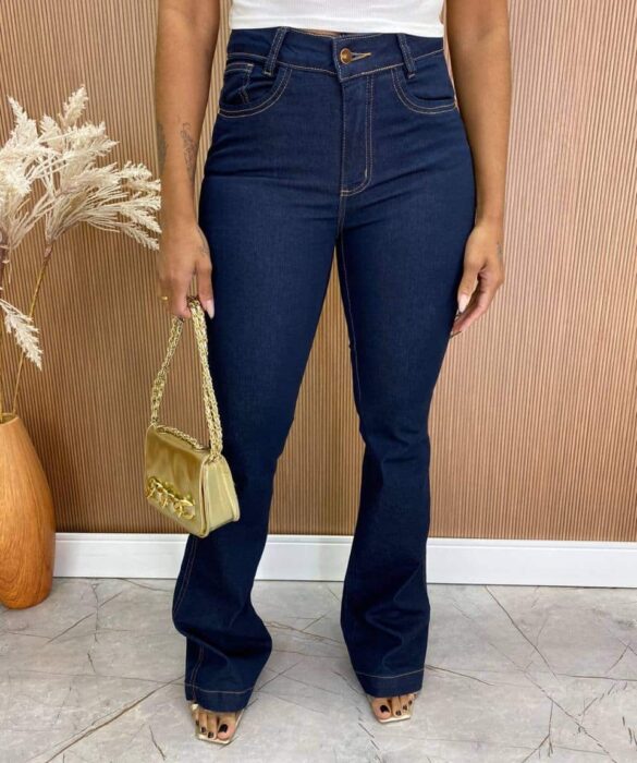 Calça Jeans Feminina Flare Dubai Fernanda Ramos Store