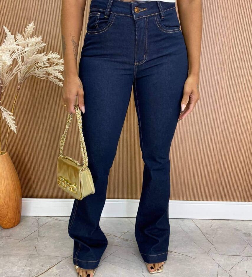 Calça Jeans Feminina Flare Dubai - Fernanda Ramos Store