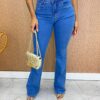 Calça Jeans Feminina Flare Klymene - Fernanda Ramos Store