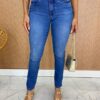 Calça Jeans Feminina Skinny Brenda Escura - Fernanda Ramos Store