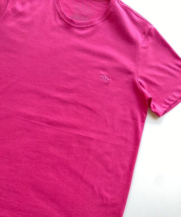 Camiseta Masculina Basic Ocass Pink - Fernanda Ramos Store