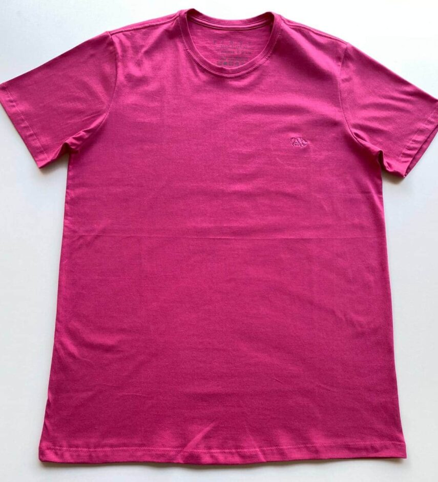 fernandaramosstore com br Camiseta Masculina Basic Ocass Plus Size Pink 2