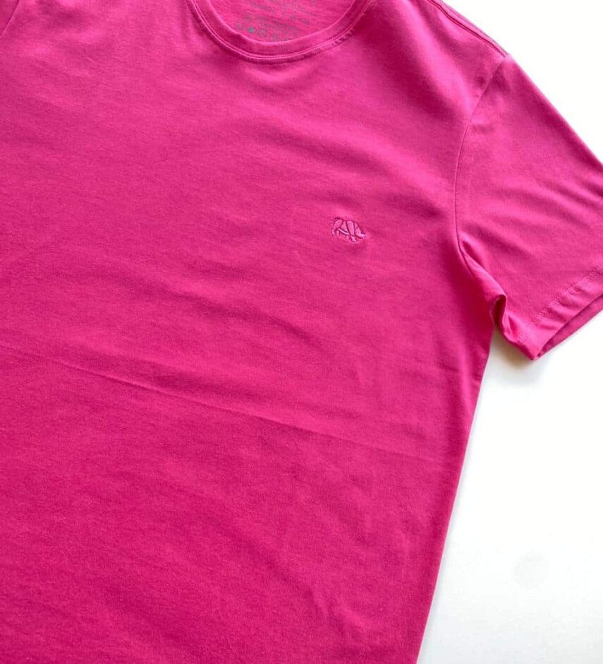 fernandaramosstore com br Camiseta Masculina Basic Ocass Plus Size Pink 3