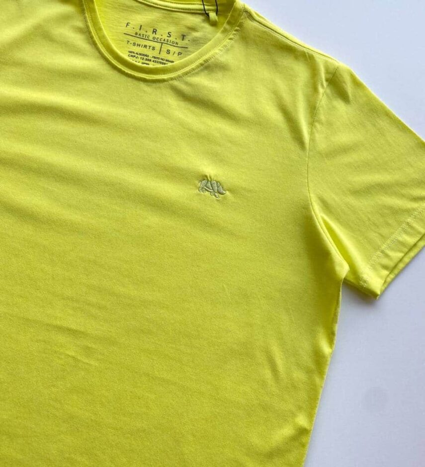 fernandaramosstore com br Camiseta Masculina Basic Ocass Plus Size Verde Lima 3