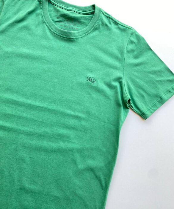 Camiseta Masculina Verde Amazônia Basic Ocass Cor 16 - Fernanda Ramos Store