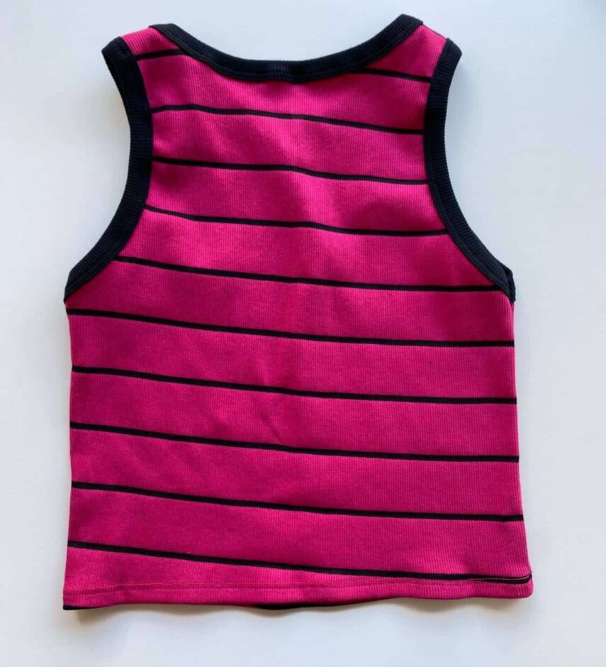 fernandaramosstore com br Cropped Feminino Canelado Heloisa Listrado Pink 2