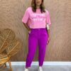 Cropped Feminino sem Bojo Follow Your Dreams Rosa - Fernanda Ramos Store