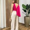 Cropped Feminino sem Bojo Isabella Pink - Fernanda Ramos Store