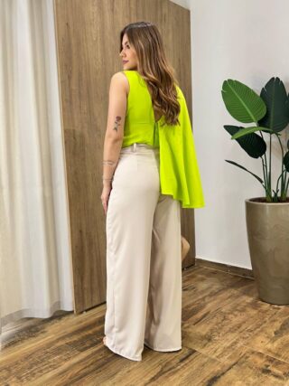 Cropped Feminino sem Bojo Isabella Verde Lima - Fernanda Ramos Store