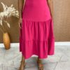 fernandaramosstore com br Saia Midi com Camadas Yasmim Pink 2