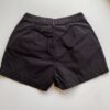 Short Feminino com Pregas Sarja Preto 094606 - Fernanda Ramos Store