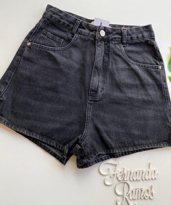 Short Jeans Feminina Hot Débora Preto - Fernanda Ramos Store