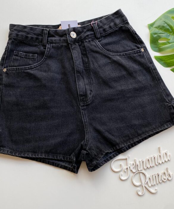 Short Jeans Feminina Hot Débora Preto - Fernanda Ramos Store