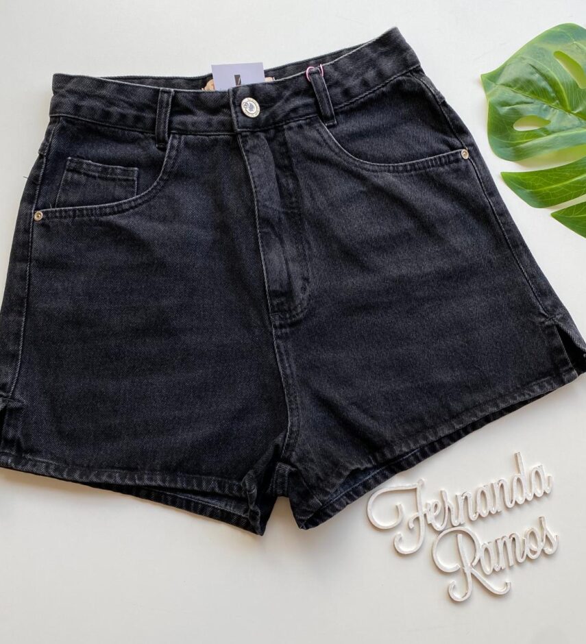 Short Jeans Feminina Hot Débora Preto - Fernanda Ramos Store