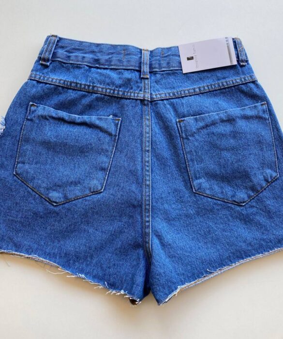 Short Jeans Feminina Hot Love Super Stone - Fernanda Ramos Store