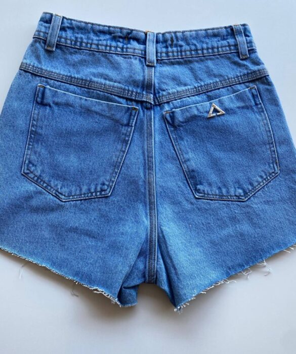 Short Jeans Feminino com Aplicações 1090 - Fernanda Ramos Store