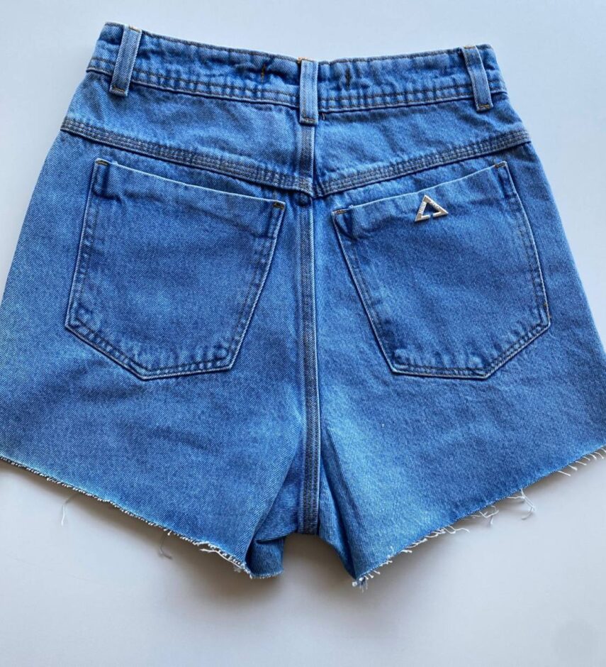 Short Jeans Feminino com Aplicações 1090 - Fernanda Ramos Store