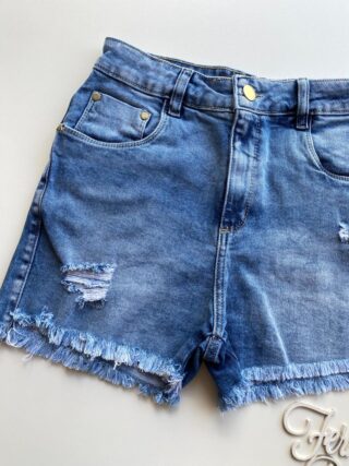 Short Jeans Feminino Confort 53396 - Fernanda Ramos Store