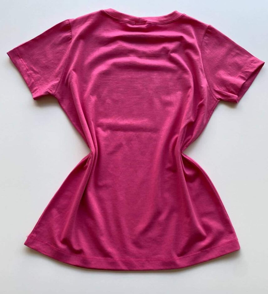 T-shirt Manga Curta Shine Shine Shine Rosa - Fernanda Ramos Store