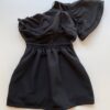 fernandaramosstore com br Vestido Curto com Bojo Nula Manga Detalhe Ajustável Atrás Preto 2