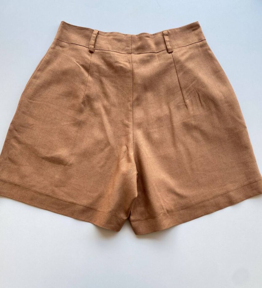 Short Feminino Linho com Bolsos Sabrina Terra - Fernanda Ramos Store