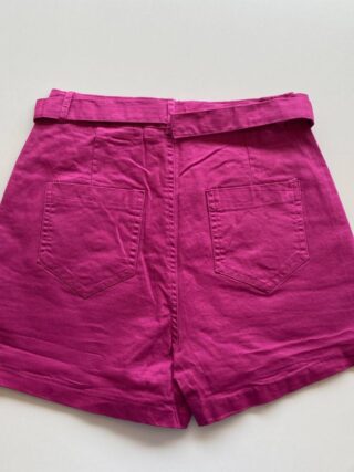 Short Saia Feminino com Cinto Manuela Fúcsia - Fernanda Ramos Store