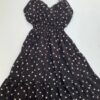 Vestido Feminino Curto com Bojo Bia Estampa Floral Preto - Fernanda Ramos Store