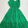 Vestido Feminino Curto com Bojo Bia Estampado Verde - Fernanda Ramos Store