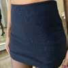 Short Saia Feminino Maitê Poliamida Preto - Fernanda Ramos Store