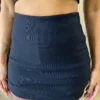 Short Saia Feminino Maitê Poliamida Preto - Fernanda Ramos Store