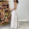 fernandaramosstore com br Vestido Longo Luana Branco sem Bojo e Amarração 1